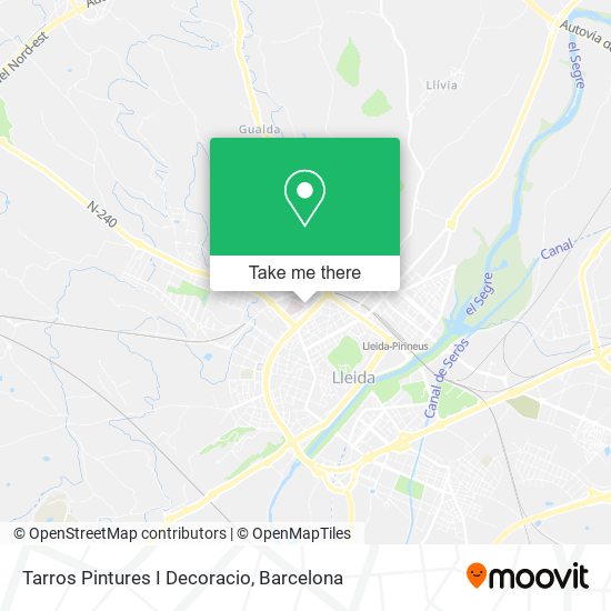 Tarros Pintures I Decoracio map