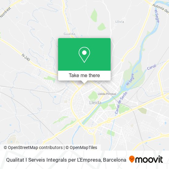 Qualitat I Serveis Integrals per L'Empresa map