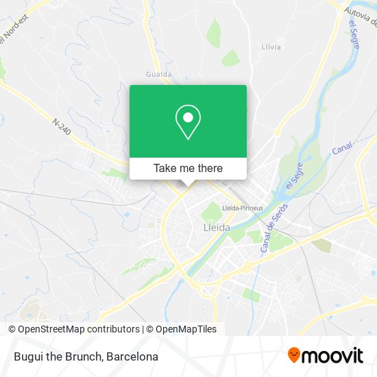 Bugui the Brunch map