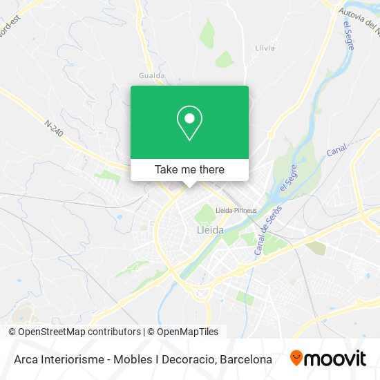 Arca Interiorisme - Mobles I Decoracio map