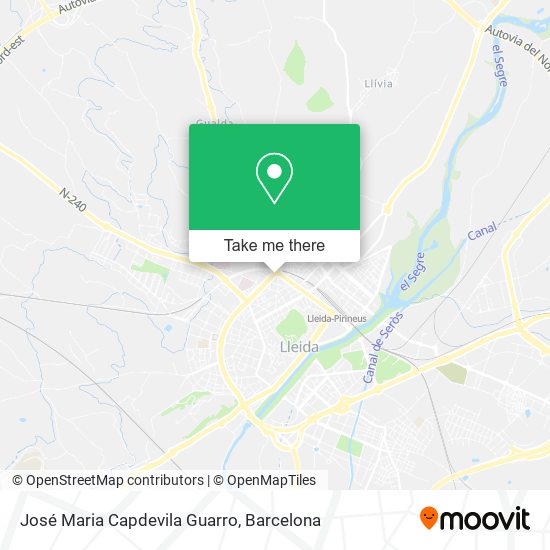 José Maria Capdevila Guarro map