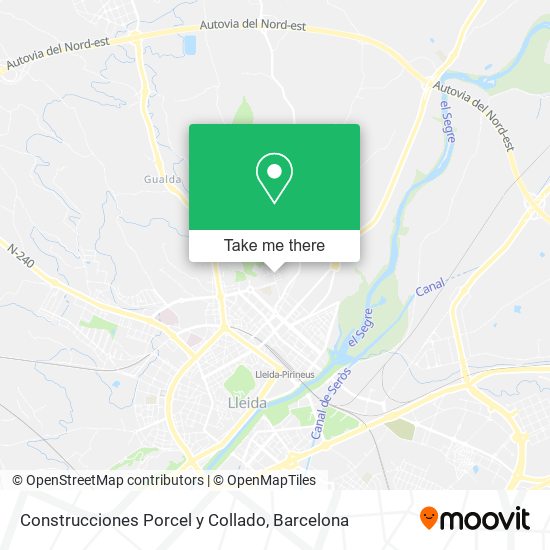 Construcciones Porcel y Collado map