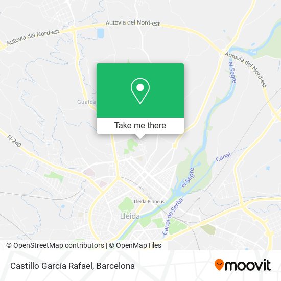 Castillo García Rafael map