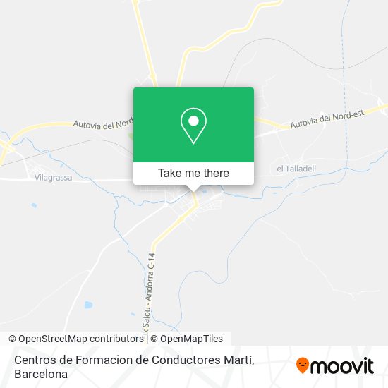 Centros de Formacion de Conductores Martí map