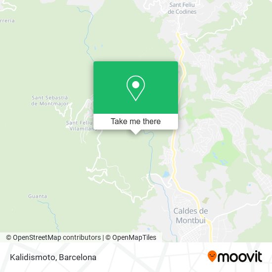 Kalidismoto map