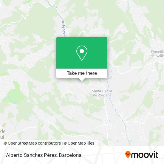 Alberto Sanchez Pérez map