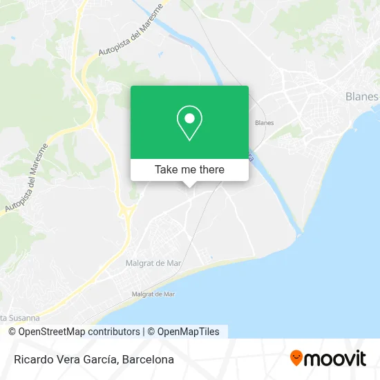 Ricardo Vera García map