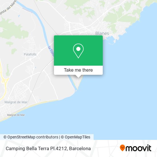 Camping Bella Terra Pl.4212 map