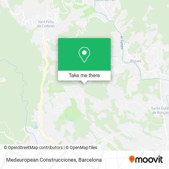 Medeuropean Construcciones map