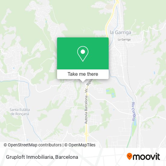 Gruploft Inmobiliaria map