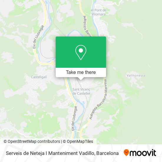 Serveis de Neteja I Manteniment Vadillo map