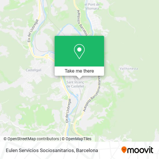 Eulen Servicios Sociosanitarios map