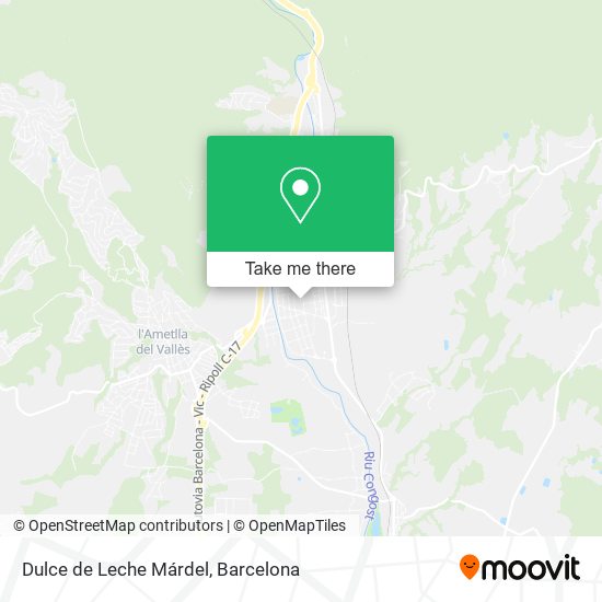 Dulce de Leche Márdel map
