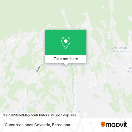 Construcciones Coyseda map
