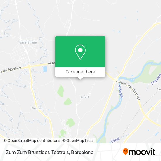 Zum Zum Brunzides Teatrals map