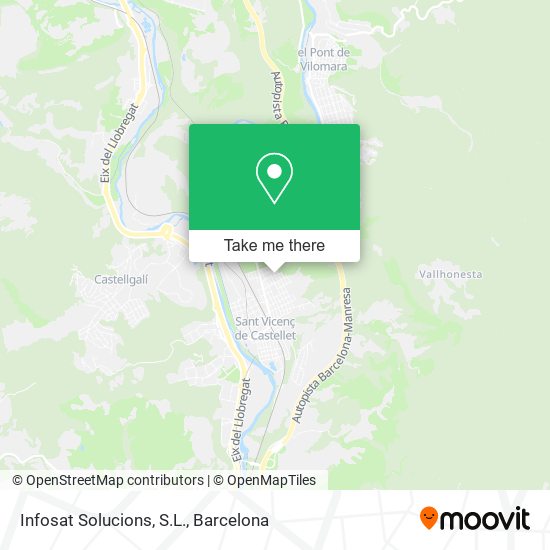 Infosat Solucions, S.L. map