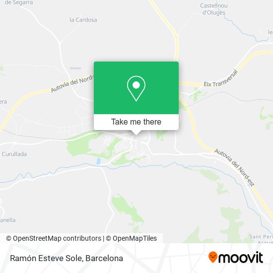 Ramón Esteve Sole map