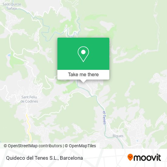 Quideco del Tenes S.L. map