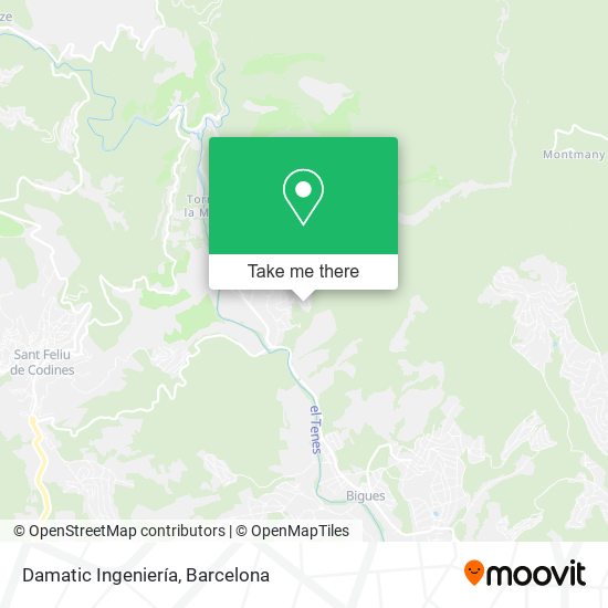 Damatic Ingeniería map