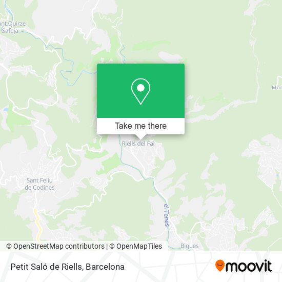 Petit Saló de Riells map