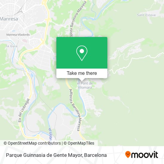 Parque Guinnasia de Gente Mayor map