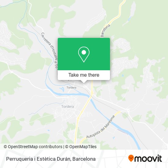 Perruqueria i Estètica Durán map