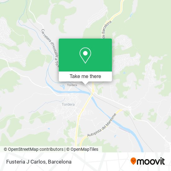 Fusteria J Carlos map