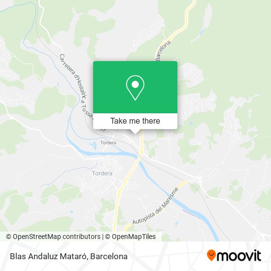 Blas Andaluz Mataró map