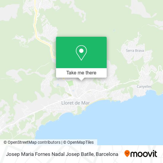 Josep Maria Fornes Nadal Josep Batlle map