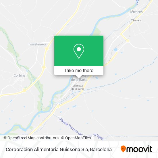Corporación Alimentaria Guissona S a map