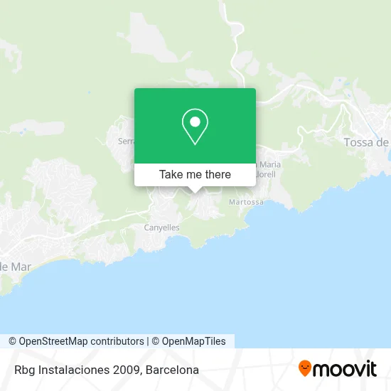 Rbg Instalaciones 2009 map
