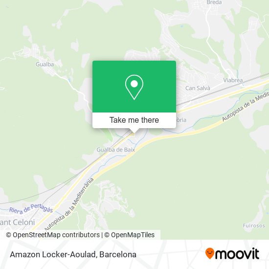 mapa Amazon Locker-Aoulad