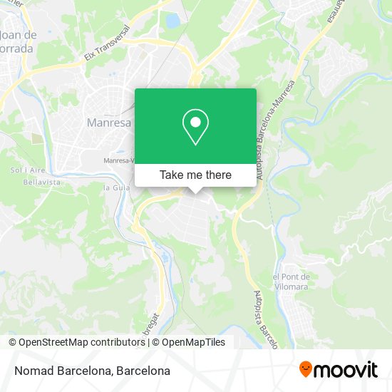 Nomad Barcelona map