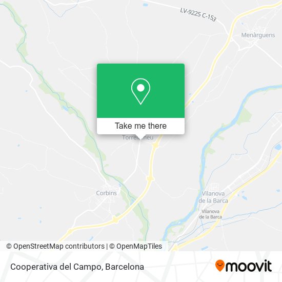 Cooperativa del Campo map