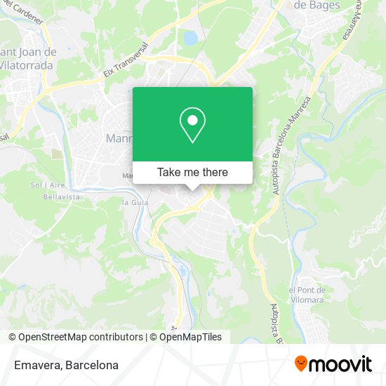 Emavera map