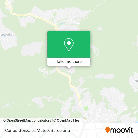 Carlos González Mateo map
