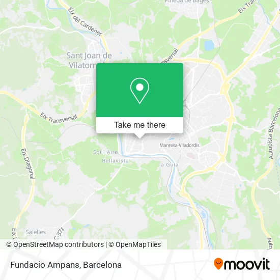 Fundacio Ampans map