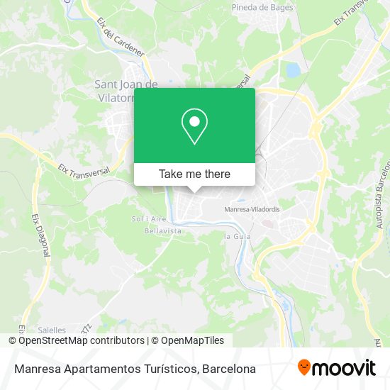 Manresa Apartamentos Turísticos map