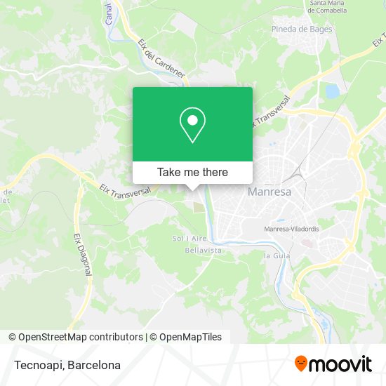 Tecnoapi map