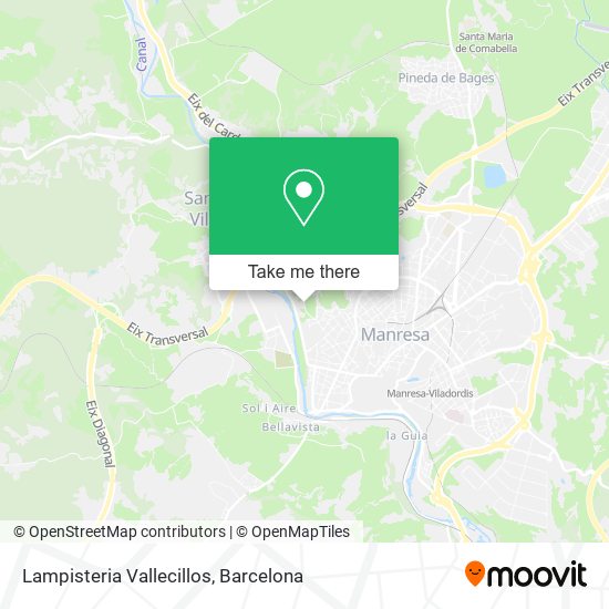 Lampisteria Vallecillos map