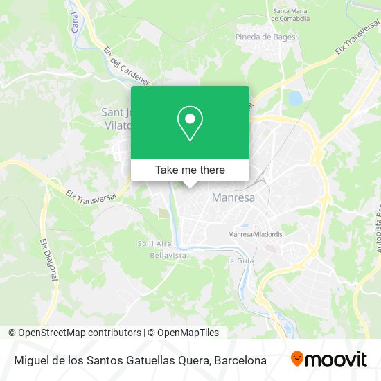 Miguel de los Santos Gatuellas Quera map