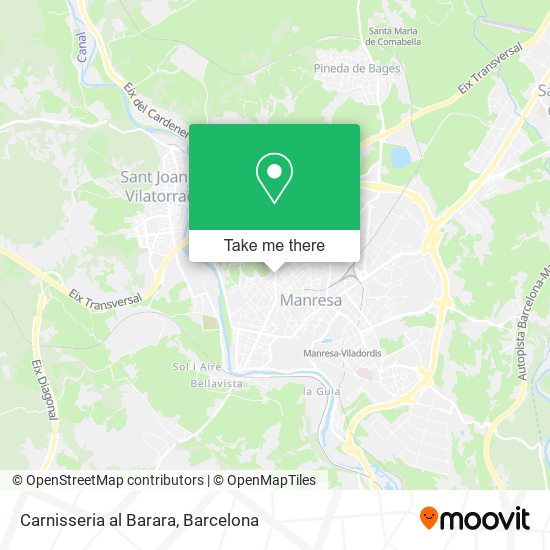 Carnisseria al Barara map