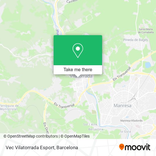 Vec Vilatorrada Esport map