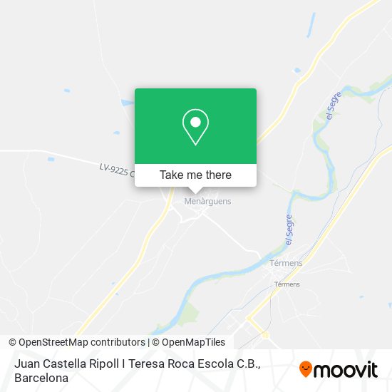 Juan Castella Ripoll I Teresa Roca Escola C.B. map