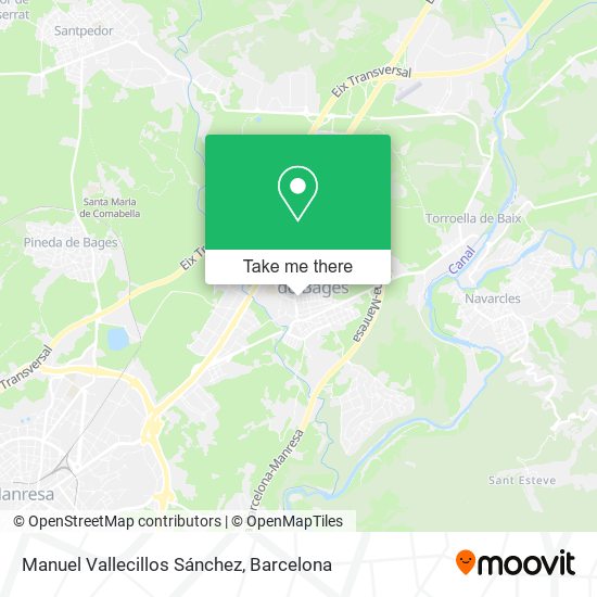 Manuel Vallecillos Sánchez map
