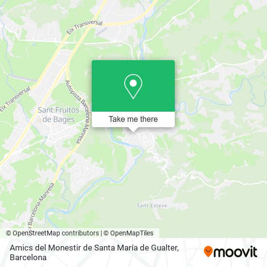 Amics del Monestir de Santa María de Gualter map