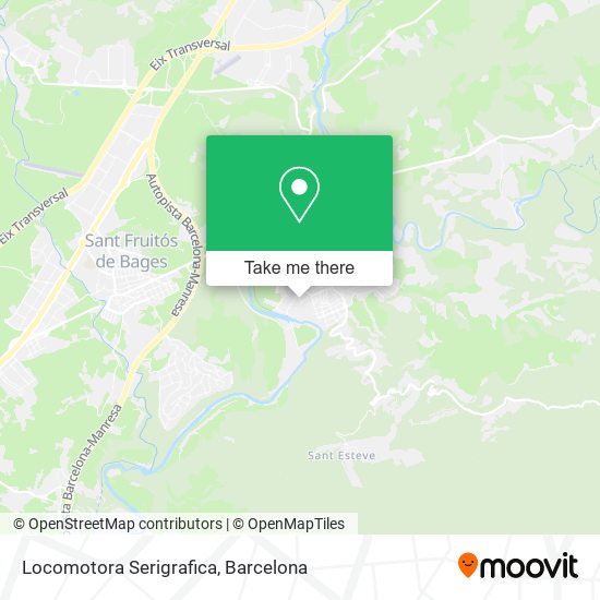 Locomotora Serigrafica map