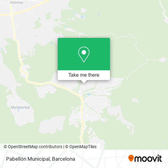 Pabellón Municipal map