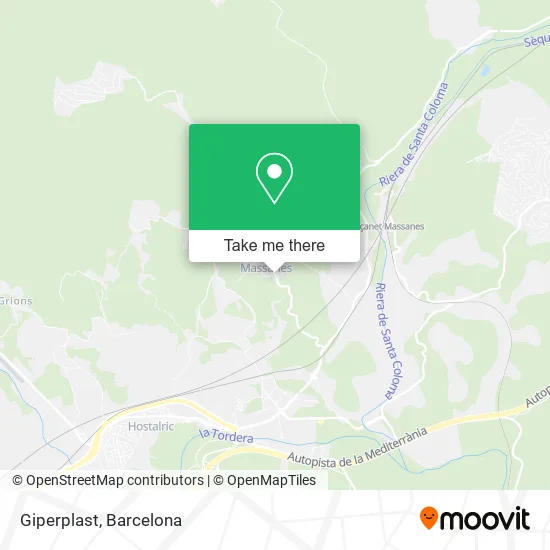 Giperplast map