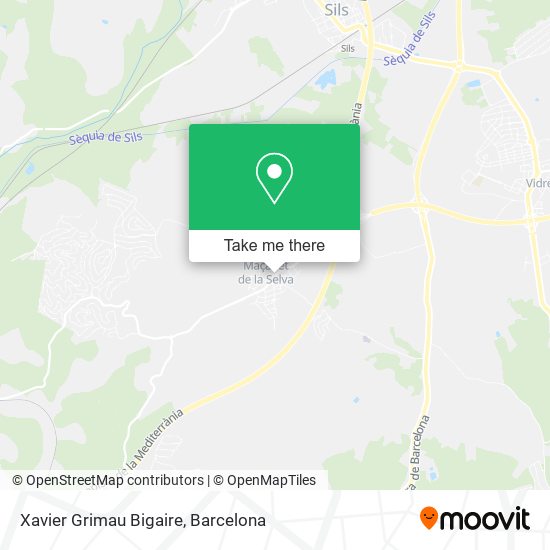 Xavier Grimau Bigaire map
